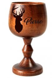 Coupe à vin en bois à graver 