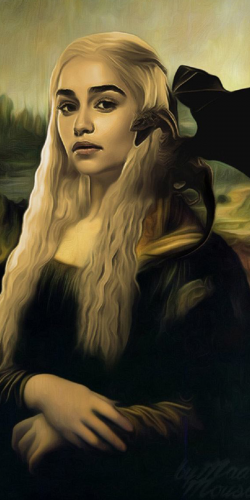 Coque Daenarys La Joconde Mona Lisa