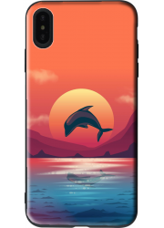 Coque eco-friendly iPhone XR personnalisée (noire)