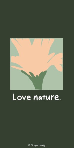 Coque LOVE NATURE