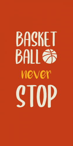 Coque Basket Ball Never Stop