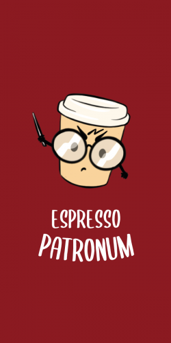 Coque Espresso patronum