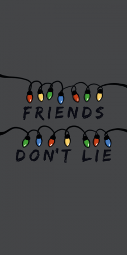 Coque Friends don't lie