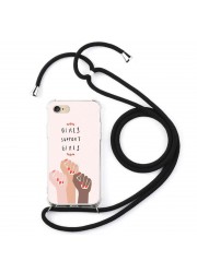 Coque cordon collier personnalisable iPhone 6 plus