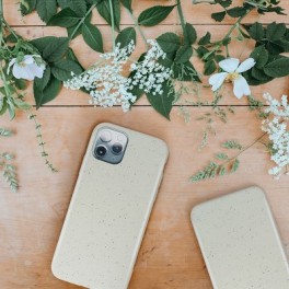 Coque personnalis&eacute;e Biod&eacute;gradable iPhone 7 / iPhone 8 Blanc nature