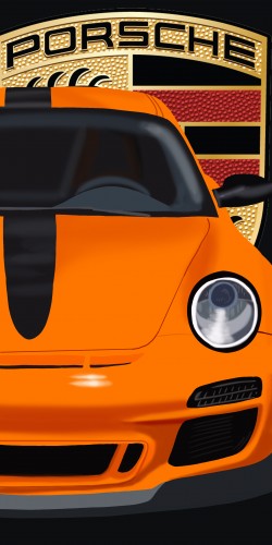 Coque Porshe GT3 Rs