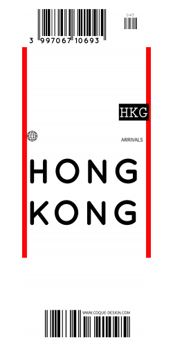 Coque Hong Kong voyage