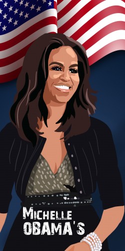 Coque Michelle Obama
