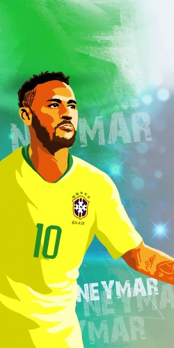 Coque Neymar Brésil