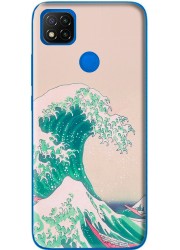 Coque HopMore Pour Xiaomi Redmi 9C – Silicone Noir Souple, Motif Attrape-rêves – Fine, Antichoc, TPU