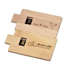 Clé USB en bois personnalisée