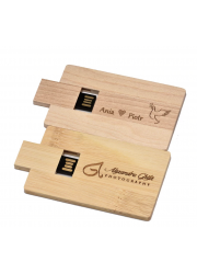 Clé USB en bois personnalisée