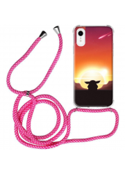 Coque cordon iPhone XR personnalisée