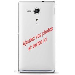 Silicone personnalisée Sony Xperia SP