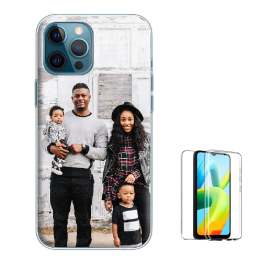 Coque 360 double face iPhone 14 personnalis&eacute;e