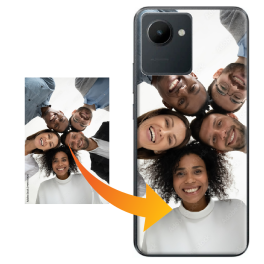Silicone Realme C30 personnalis&eacute;e