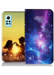 Coque Personnalisable Pour Redmi Note 12 Pro - Étui Rabat Avec Support, Fente Carte, Photo Perso