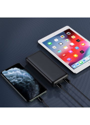 Batterie externe 20 000mAh noir personnalisée