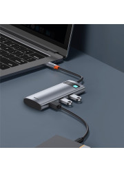 Hub USB C 7 en 1 personnalisable à l’unité