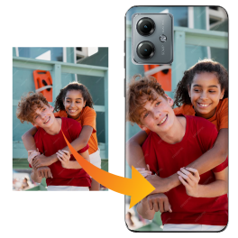 Silicone Motorola G14 4G personnalis&eacute;e