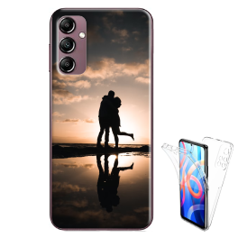 Coque 360° double face Samsung Galaxy A14 personnalisée 