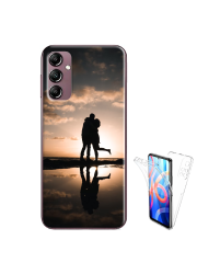 Coque 360° double face Samsung Galaxy A14 personnalisée 