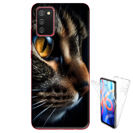 Coque 360&deg; double face Samsung A03S personnalis&eacute;e