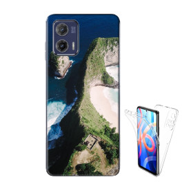 Coque 360&deg; double face Motorola G73 personnalis&eacute;e