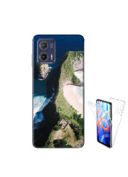 Coque 360° double face Motorola G73 personnalisée 