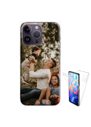 Coque 360° double face iPhone 15 personnalisée 