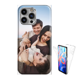 Coque 360&deg; double face iPhone 15 Plus personnalis&eacute;e