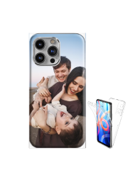 Coque 360° double face iPhone 15 Plus personnalisée