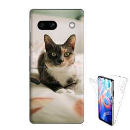 Coque 360° double face Google Pixel 7A personnalisée 