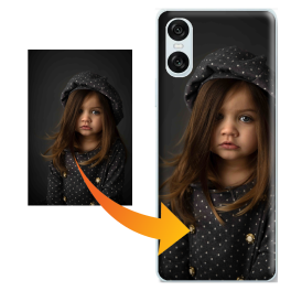Silicone Sony Xperia 10 VI personnalis&eacute;e