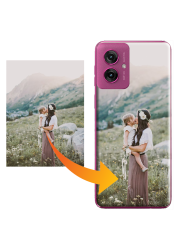 Silicone Motorola Moto G55 5G personnalisée