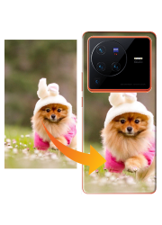 Silicone Vivo X80 Pro personnalisée