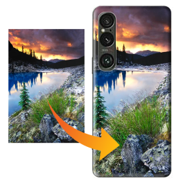 Silicone Sony Xperia 1 VI personnalis&eacute;e