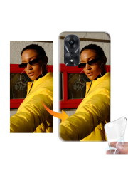 Silicone Oppo A78 5G personnalisée