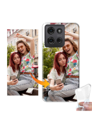 Silicone Motorola Moto G75 5G personnalisée