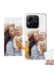 Silicone Xiaomi Redmi Note 14 5G choix coloris personnalisée