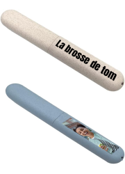 Etui brosse &agrave; dent voyage personnalisable 