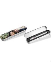 Etui &agrave; stylos en m&eacute;tal personnalisable 