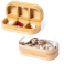 Pilulier en bois bambou personnalisable