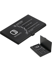 Étui pour Cartes de Visite en acier personnalisé 