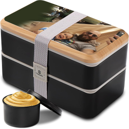 Cadeau Lunch Box japonaise personnalisable avec photos