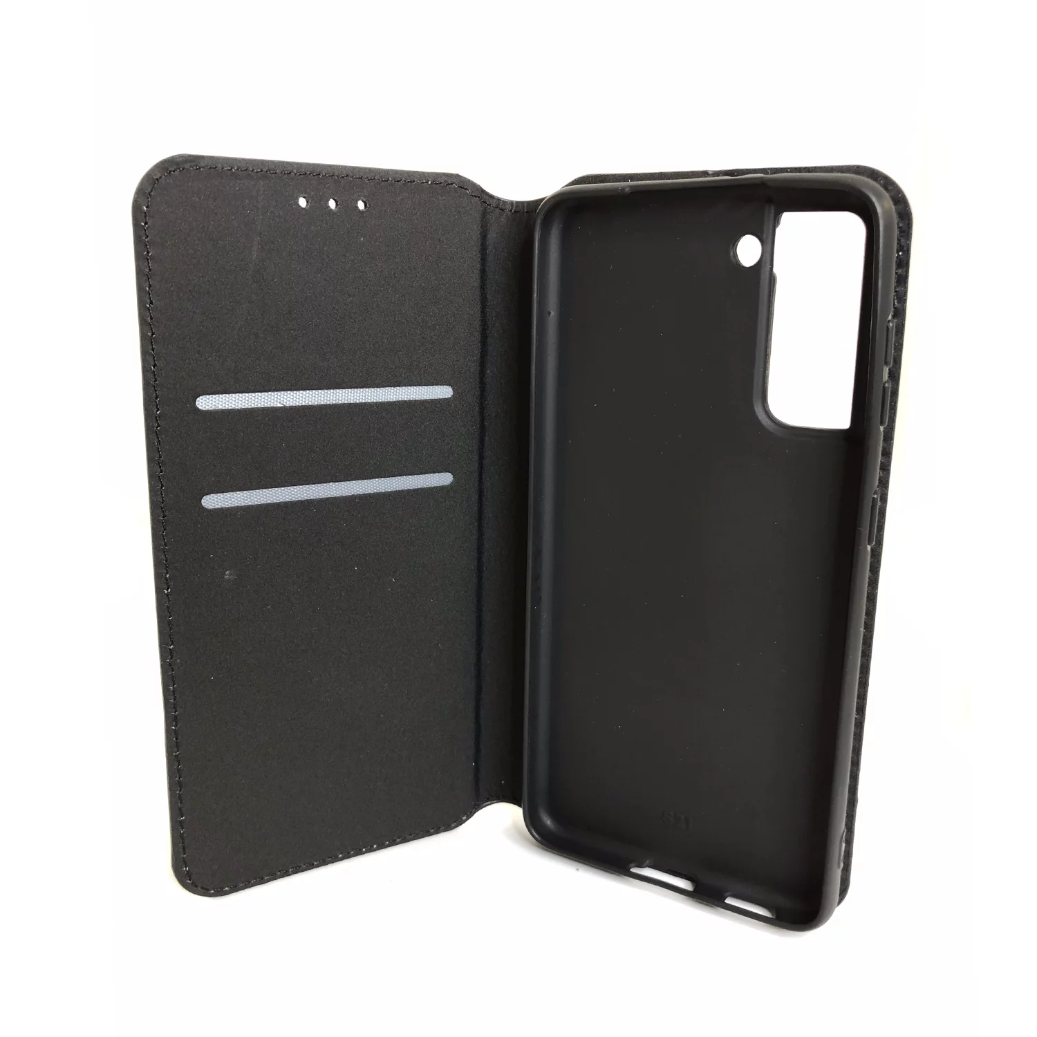 Etui Samsung S21 avec rangement carte noir